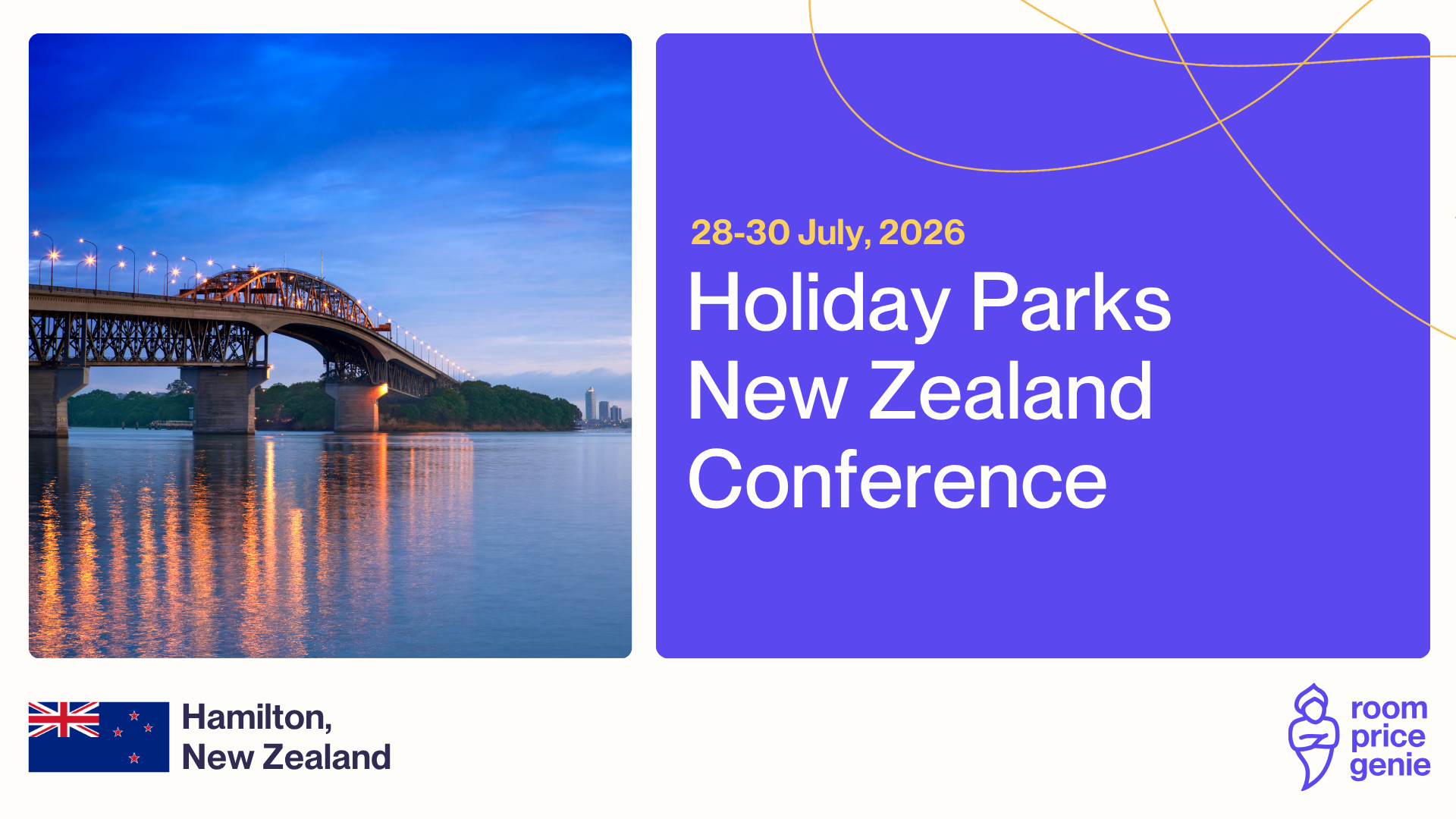 A few of our APAC Genies will be at the Holiday Parks NZ Conference & Expo in Hamilton on July 28th. Drop by our booth to see how holiday park operators across Aotearoa are filling more nights, stressing less about pricing, and getting their mornings back.

If you've ever wondered whether smarter pricing is worth it, now's the perfect time!