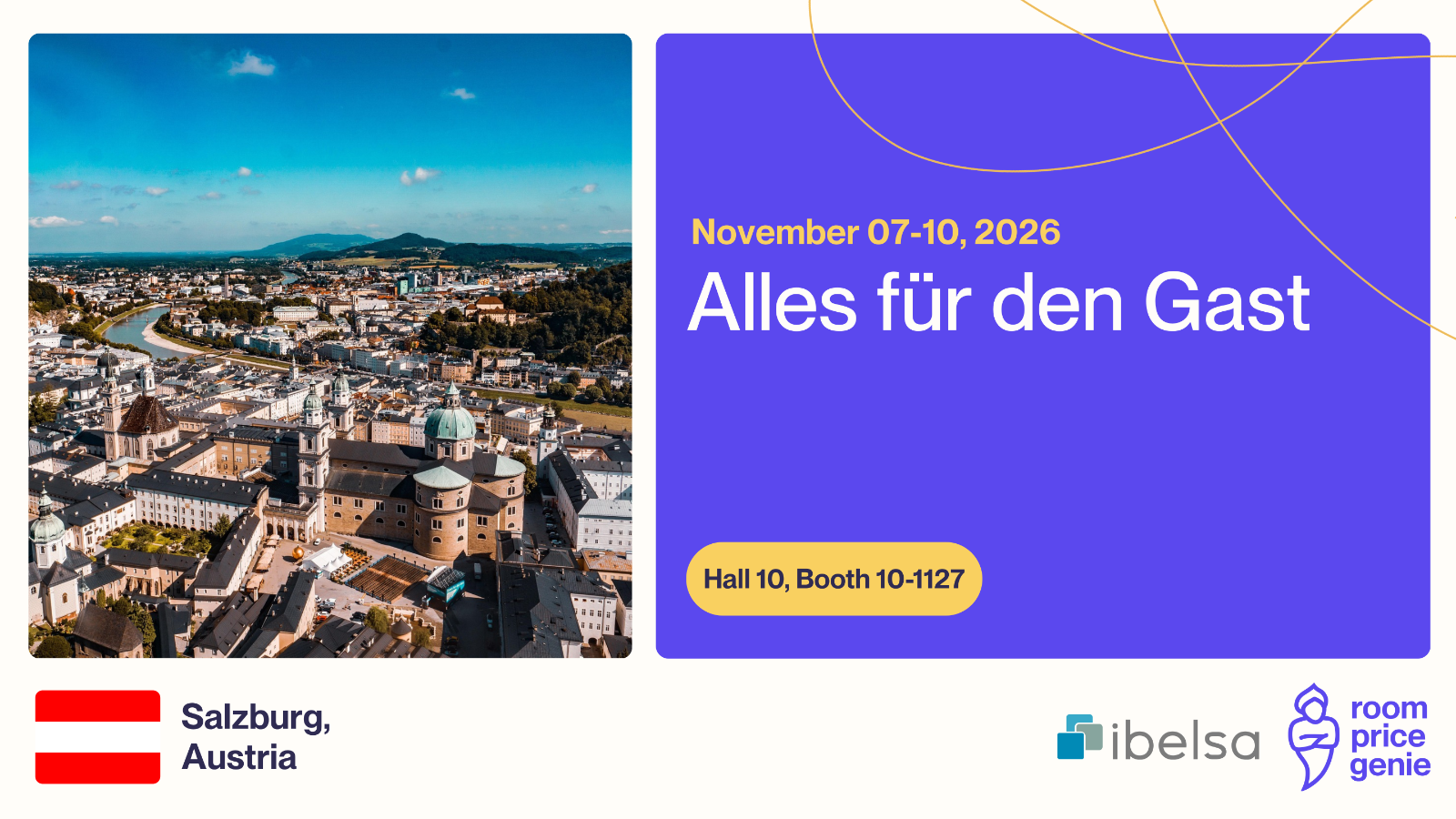This year we're back again together with our partner ibelsa! Meet us at 