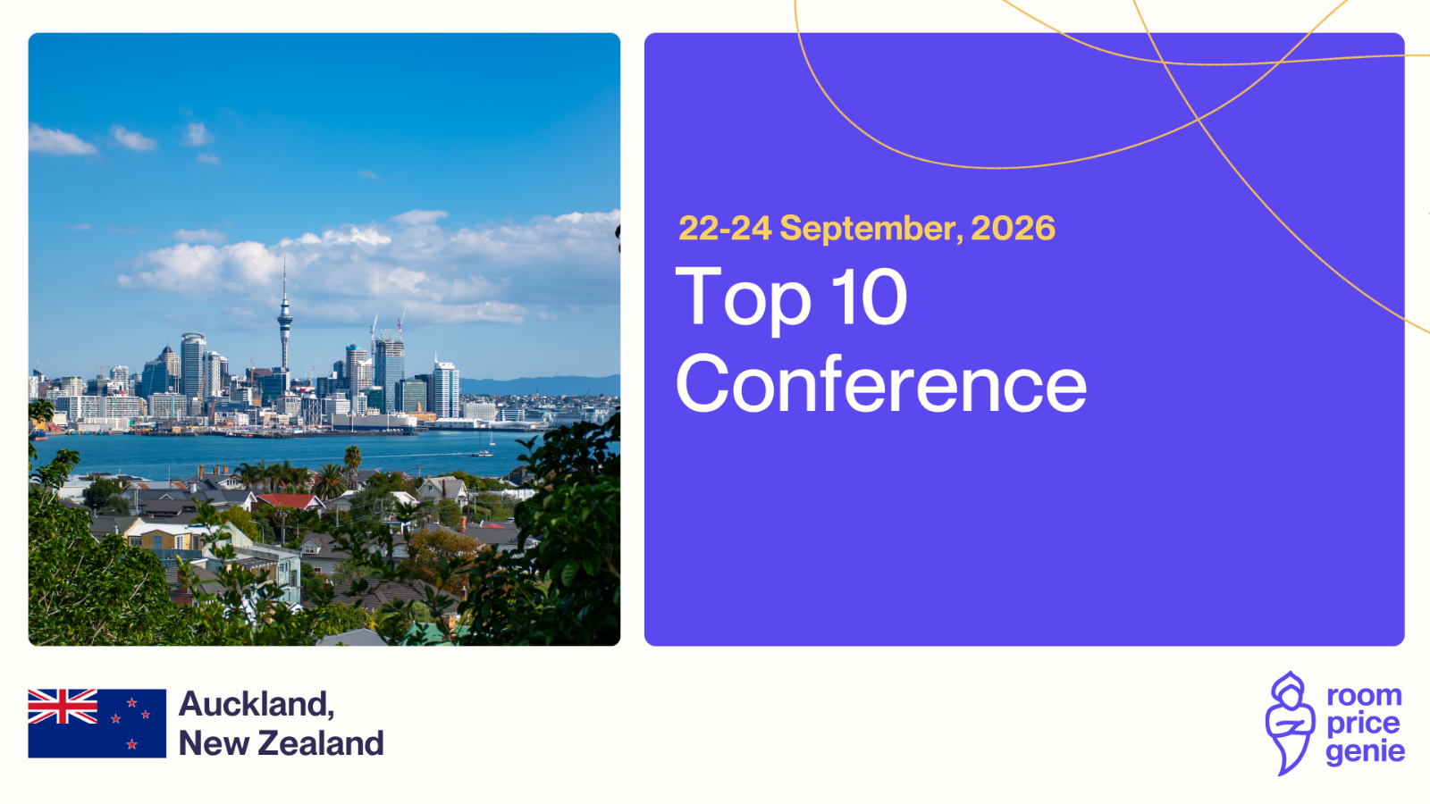 Join our Genies at the Top 10 Conference in Auckland, New Zealand!